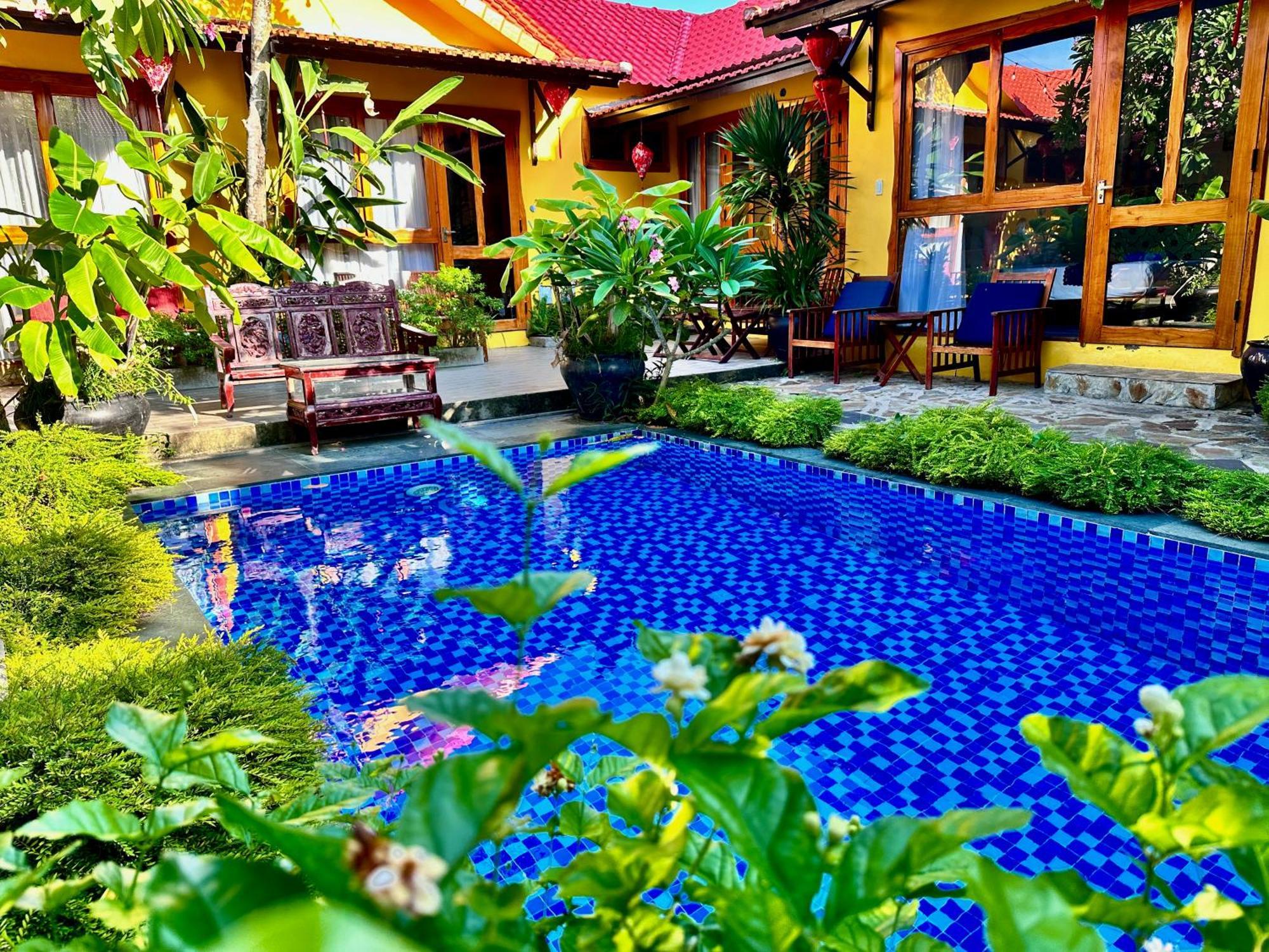 La Belle An Bang Seaside Hideaway-3 Min Walk To Beach,Pool,Family Friendly ホイアン エクステリア 写真