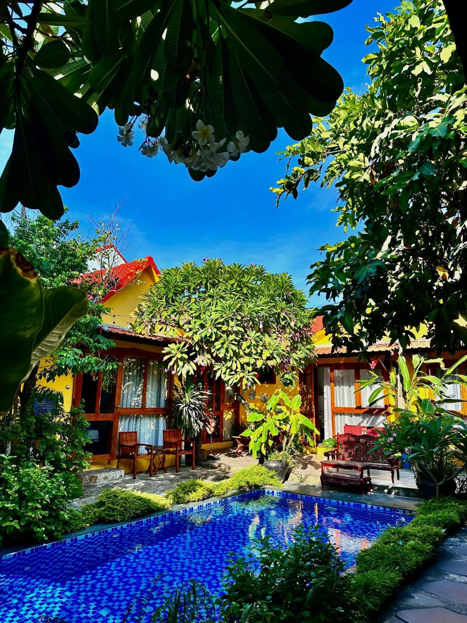 La Belle An Bang Seaside Hideaway-3 Min Walk To Beach,Pool,Family Friendly ホイアン エクステリア 写真