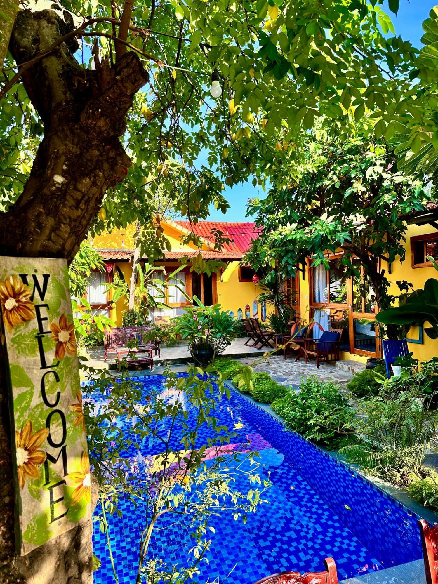 La Belle An Bang Seaside Hideaway-3 Min Walk To Beach,Pool,Family Friendly ホイアン エクステリア 写真