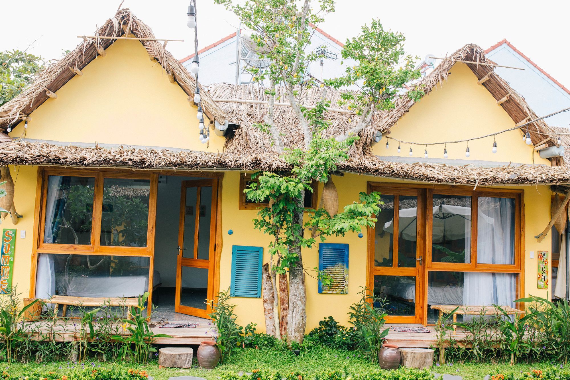 La Belle An Bang Seaside Hideaway-3 Min Walk To Beach,Pool,Family Friendly ホイアン エクステリア 写真
